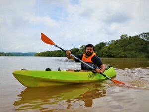kayaking