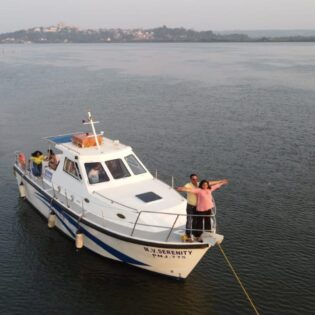 Sunset yacht trip